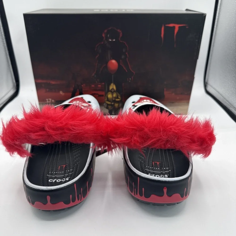 Crocs IT Chapter 2 Pennywise Face Classic Clogs Adult Men's Size 10 New With Box